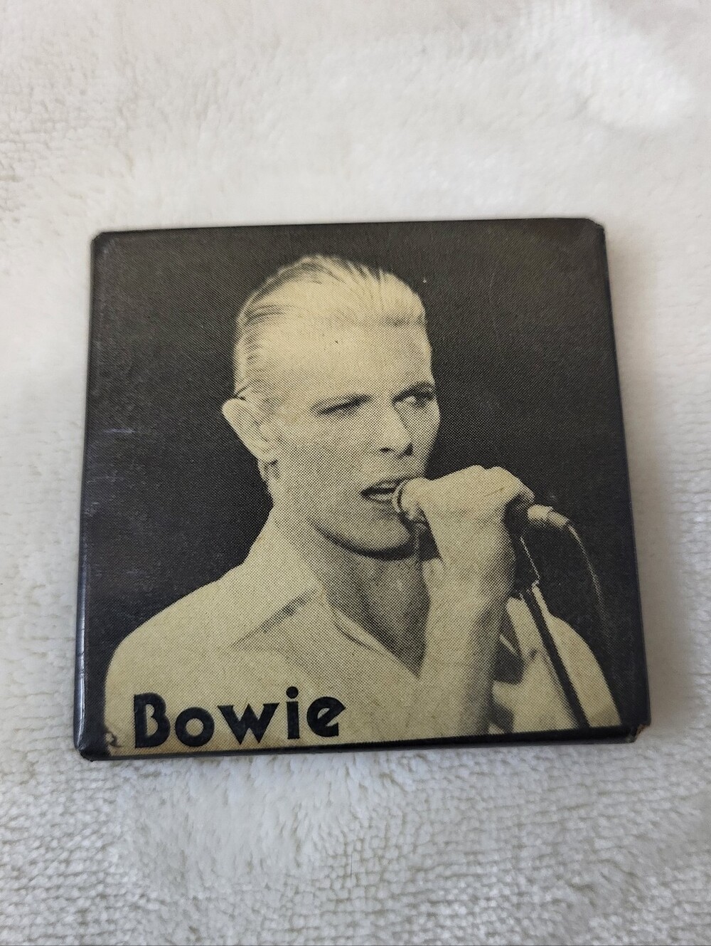 David Bowie Rude Boy Vintage Pin.